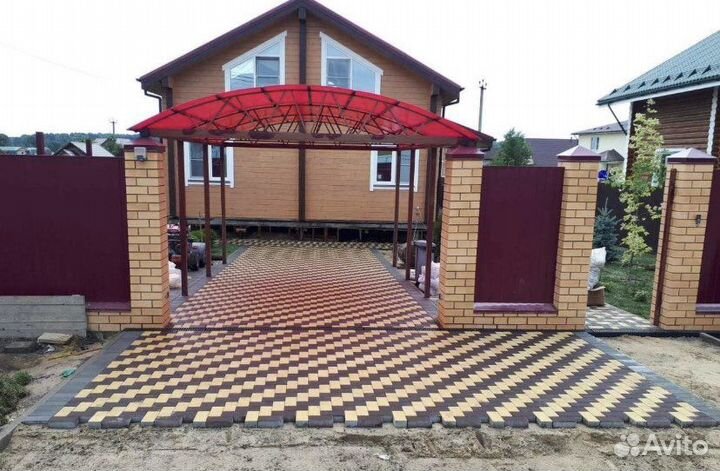 Брусчатка тротуарная