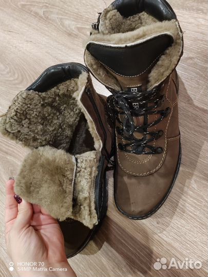 Ботинки мужские зимние 41 размер