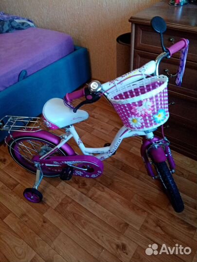 Велосипед для девочки новый