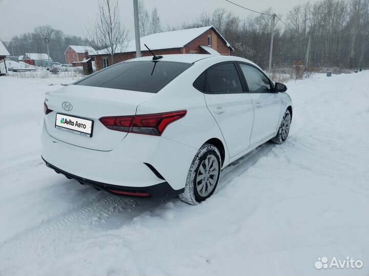 Hyundai Solaris 1.4 AT, 2020, 125 000 км