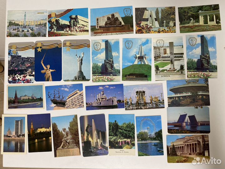 Календарики советские СССР