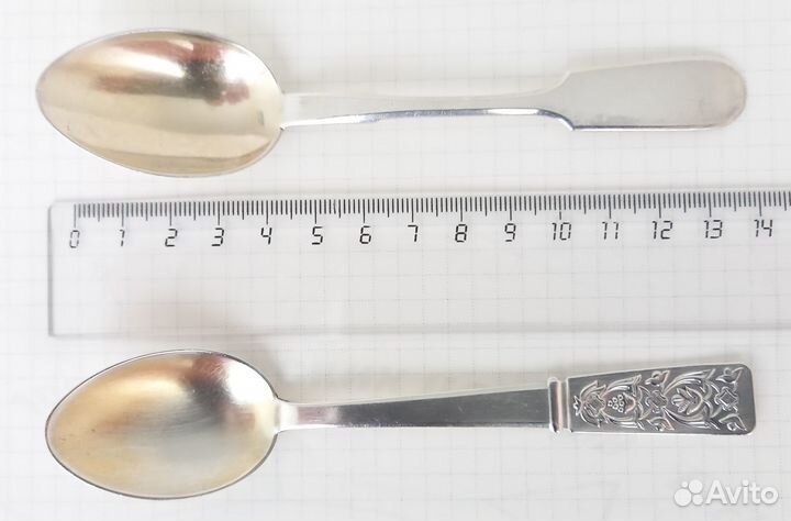 Серебряные ложки, щипцы для сахара. Таллин