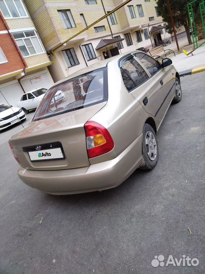 Hyundai Accent 1.5 МТ, 2005, 190 000 км