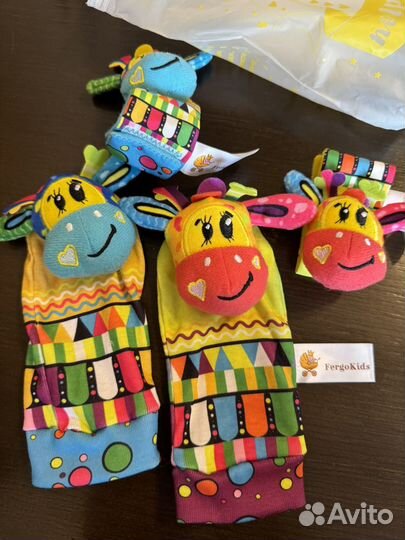 Детский набор погремушек для новорожденных малышей