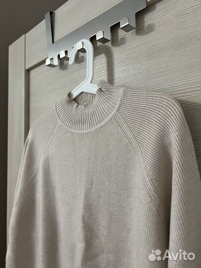 Платье свитер теплое оверсайз 48-54 кашемир