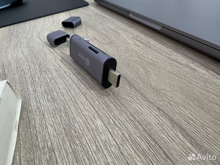 Картридер внешний Biaze USB Type-C, A и micro USB