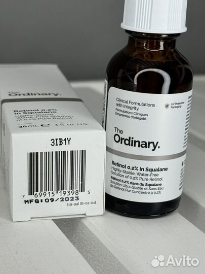 Сыворотка The Ordinary Retinol 0.2% in Squalane