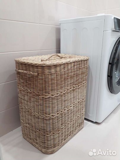 Плетеная корзина для хранения