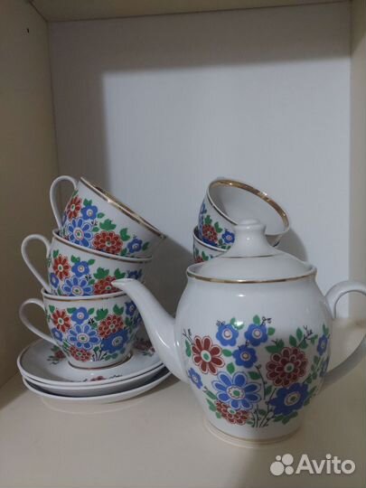 Чайный сервиз Полонский фарфоровый завод