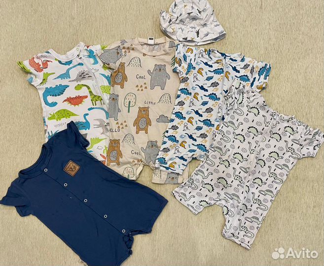 Пакет песочники 80/86/92