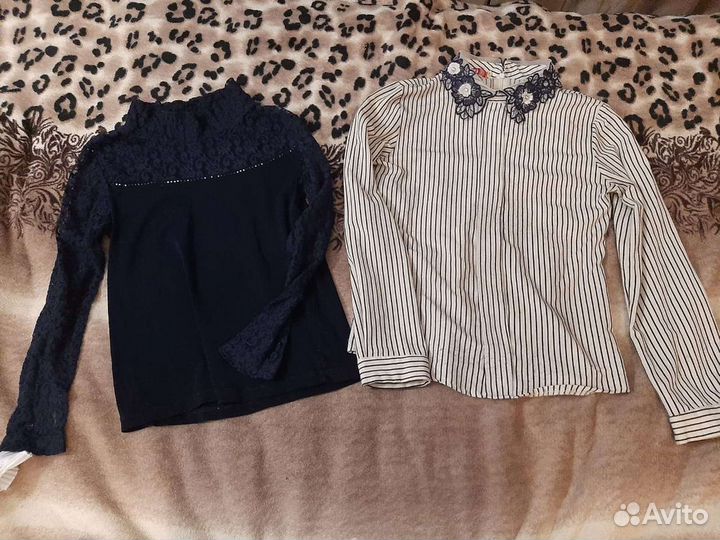 Детская одежда пакетом на девочку 128-146см