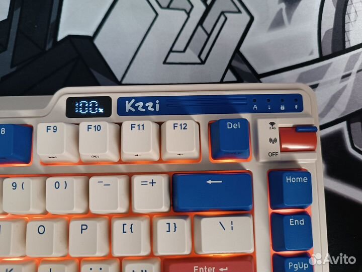 Механическая клавиатура kzzi K75 PRO