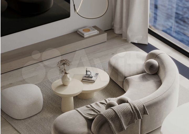 1-к. апартаменты, 45 м², 4/8 эт.