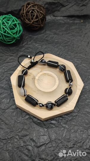 Браслет с Шерлом и Агатом