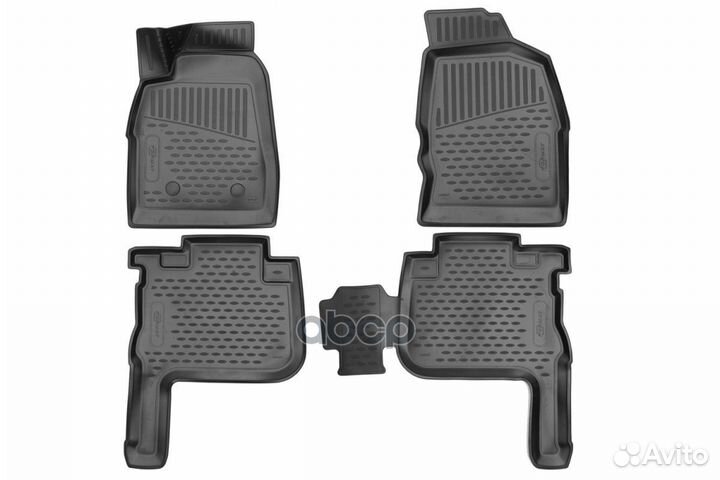 Коврики 3D в салон полиуретан (повышенная износ