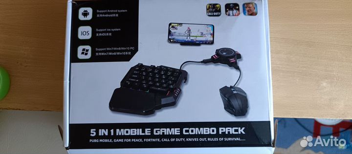 Игровая приставка/геймпад для смартфона
