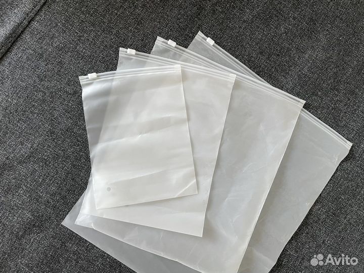 Пакеты зип лок с бегунком матовые