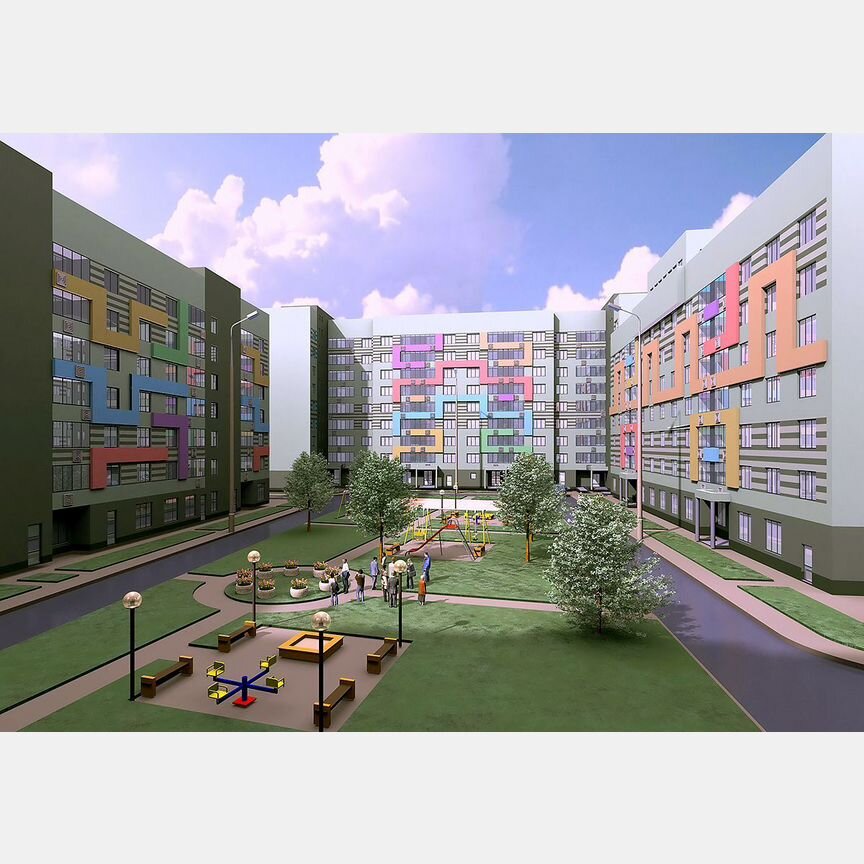 2-к. квартира, 65,2 м², 5/7 эт.