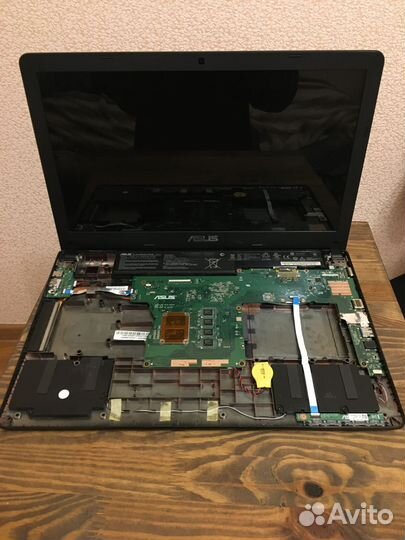 Asus x501u в разборе