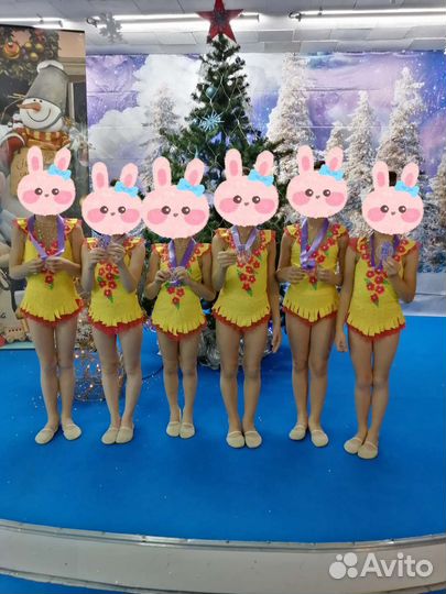 Групповые купальники для гимнастики