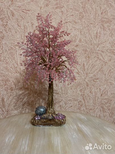 Деревья из бисера