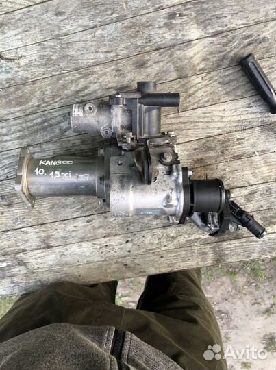 Клапан EGR renault kangoo