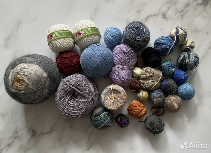 Пряжа остатки