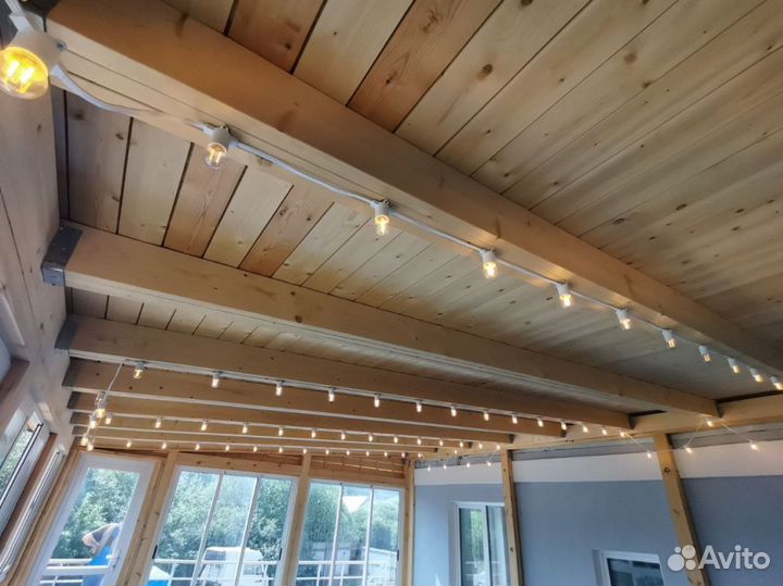 Гирлянда белт лайт с цоколем е27