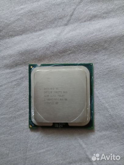 Intel Core 2 duo e6600