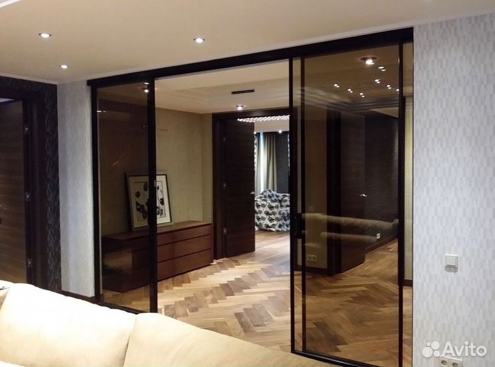 Перегородка межкомнатная для зонирования комнаты