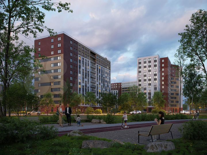 Квартира-студия, 22,5 м², 5/12 эт.