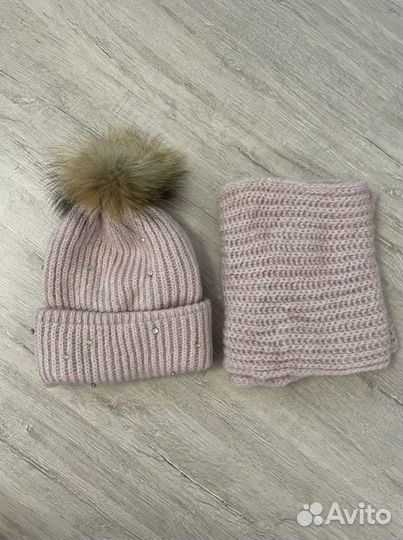 Шапка зимняя женская