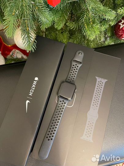 Часы apple watch 6 44 mm nike