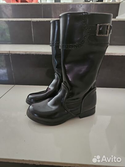 Сапоги на девочку zara