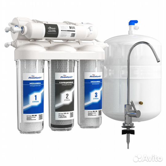 Фильтры под мойку для кухни 3 и 5 ступеней очистки