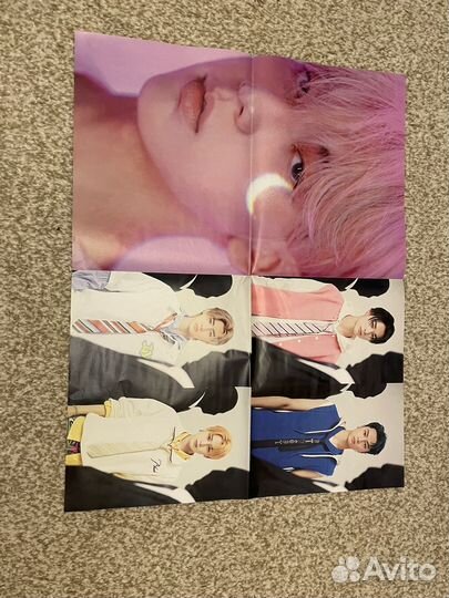 Неоффициалтные постеры Enhypen и TXT