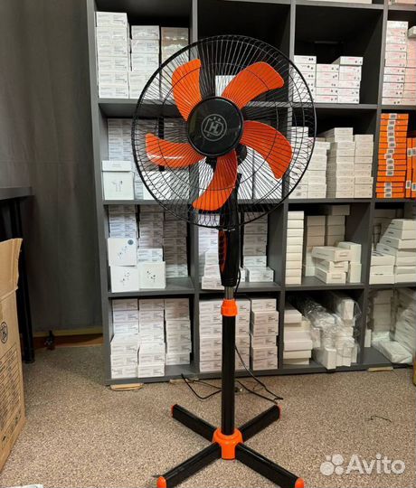 Вентилятор очень мощный