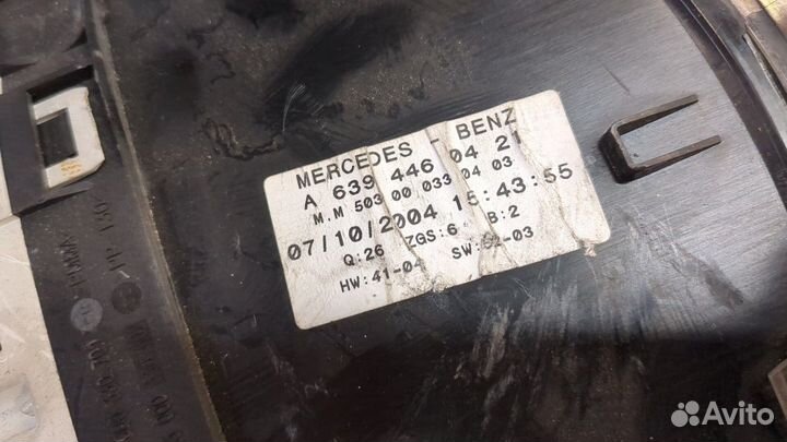 Щиток приборов Mercedes Vito W639, 2004