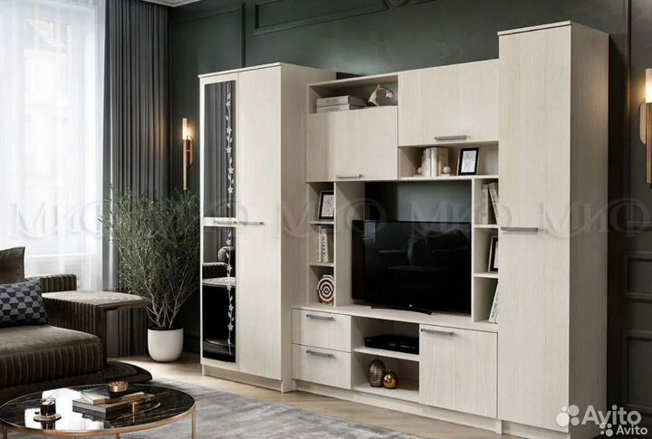 Стенка в гостиную флора