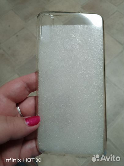 Чехол прозрачный на телефон