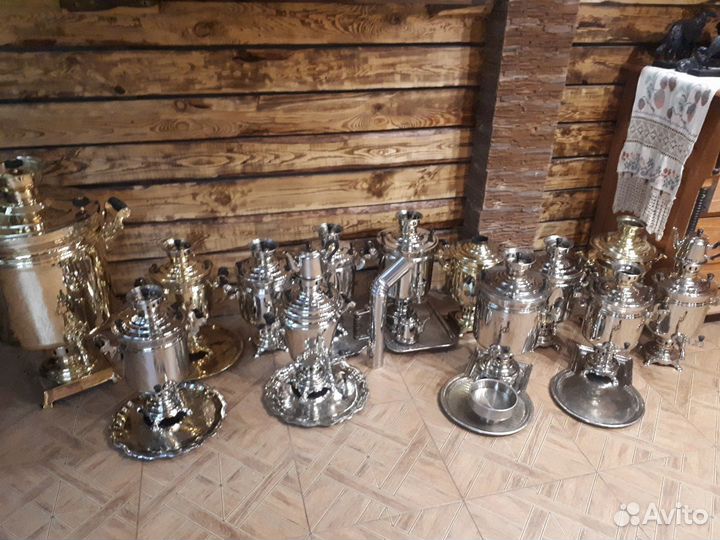 Самовар на дровах советского периуда