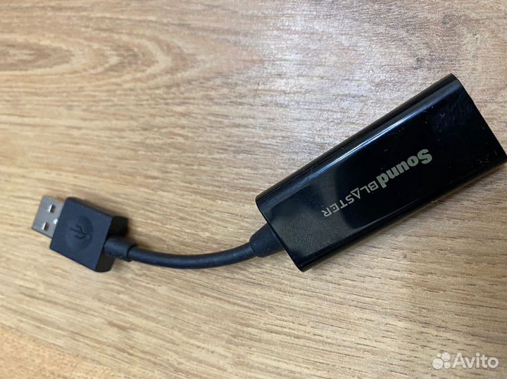 Внешняя звуковая карта Sound Blaster play 3