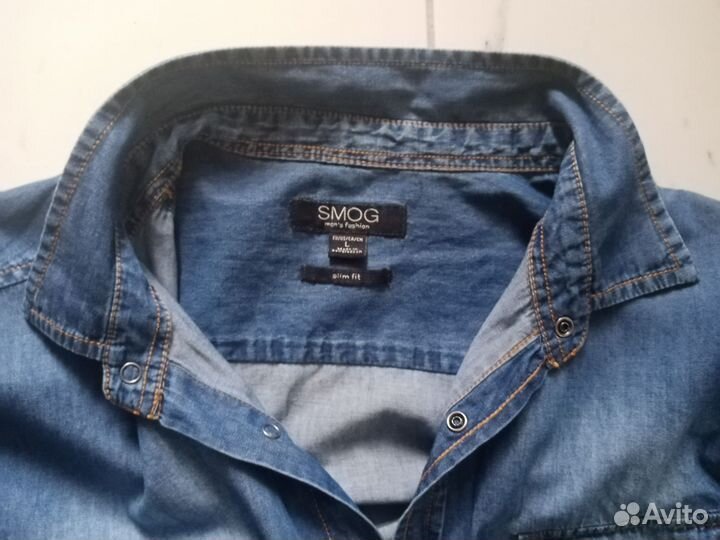 Джинсовая рубашка Smog L
