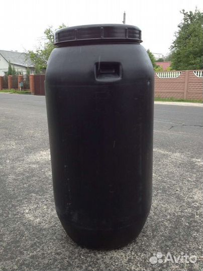 Бочка пластиковая пищевая 227 литров