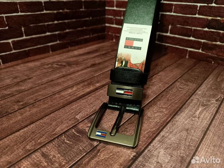 Кожаный ремень Tommy Hilfiger