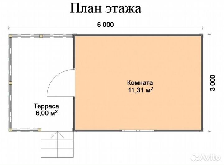 Каркасная дача