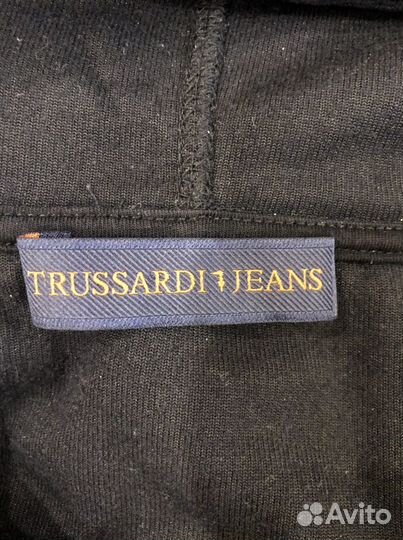 Велюровое платье trussardi jeans