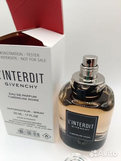 Givenchy l'interdit tubereuse noire
