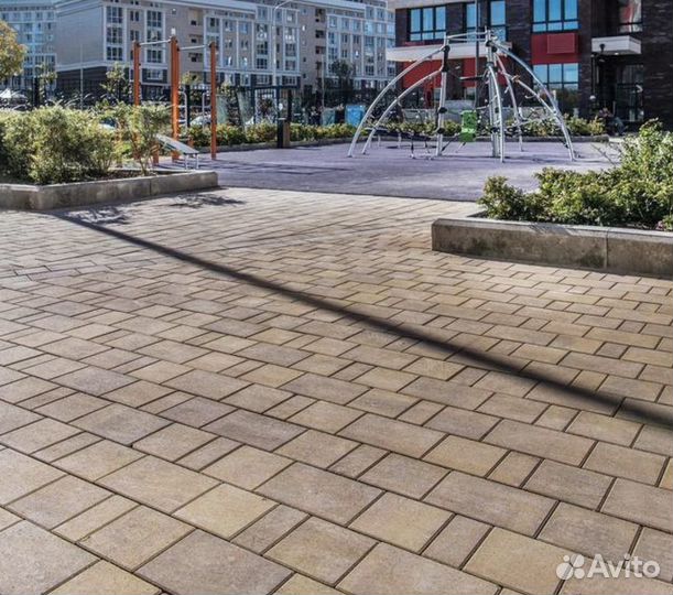 Тротуарная плитка брусчатка Braer
