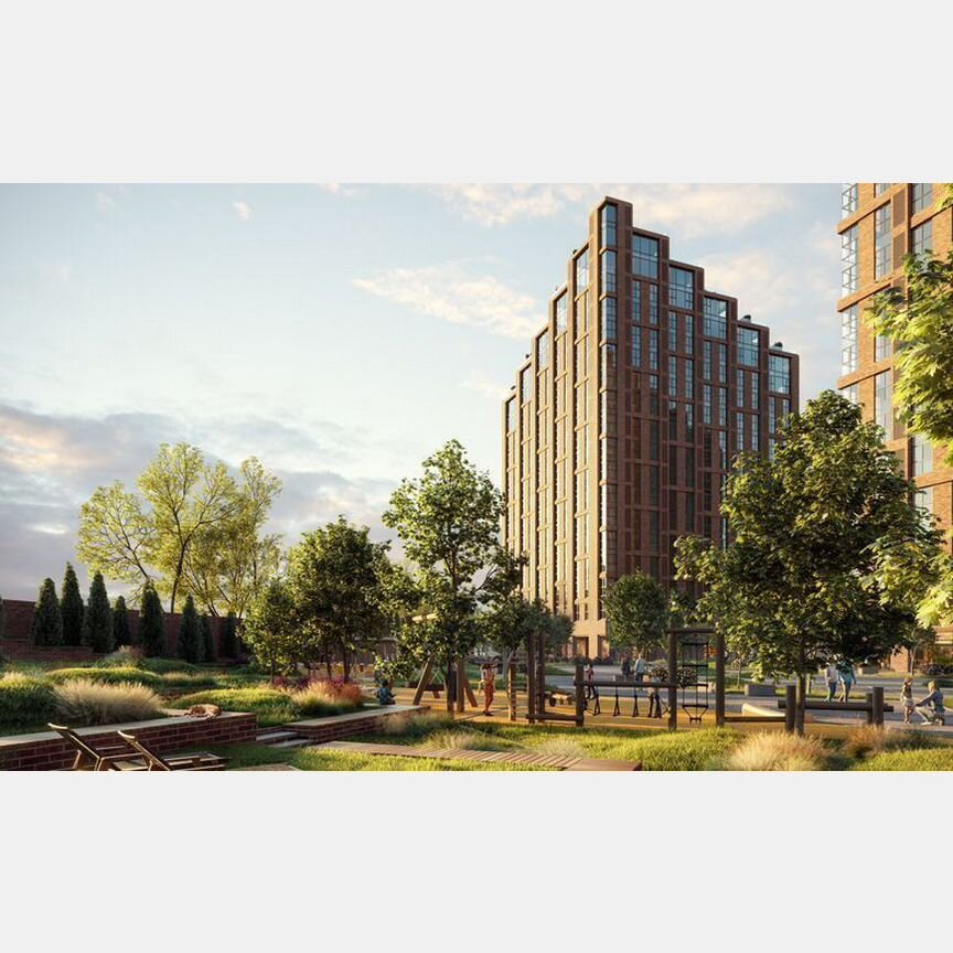 1-к. апартаменты, 40,3 м², 9/25 эт.